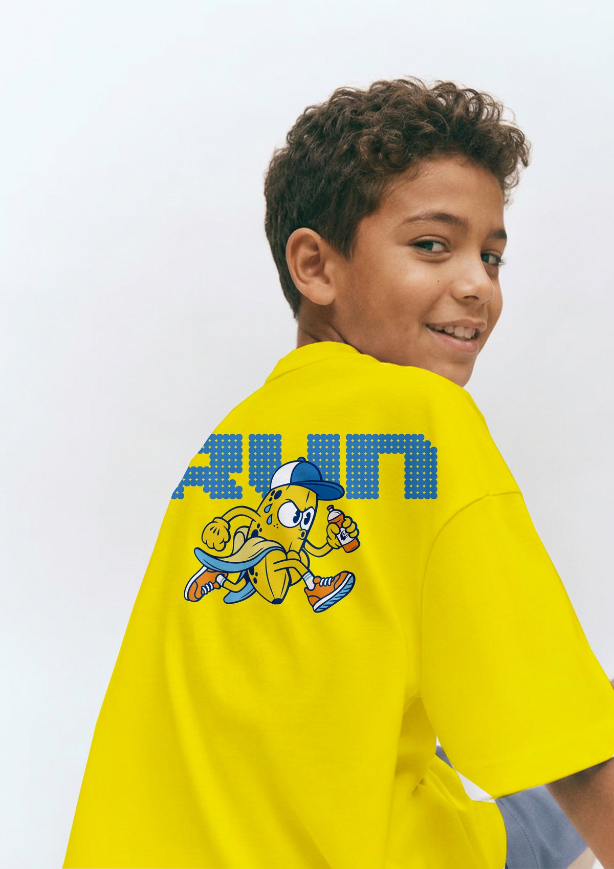 Playera estampada banana