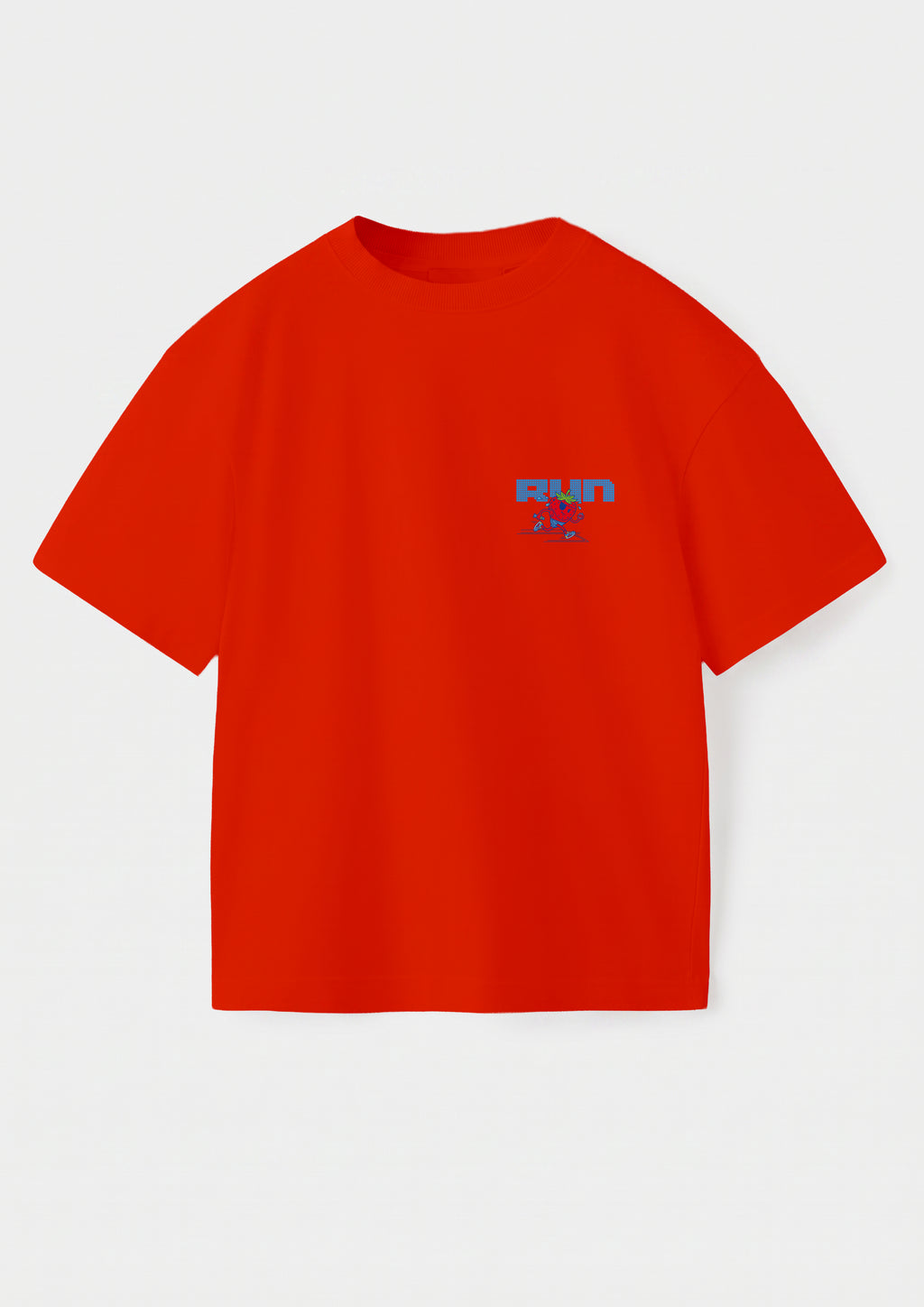 Playera estampada fresa