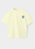 Playera estampada lucha libre crema