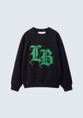 Sudadera LB Gótica negra