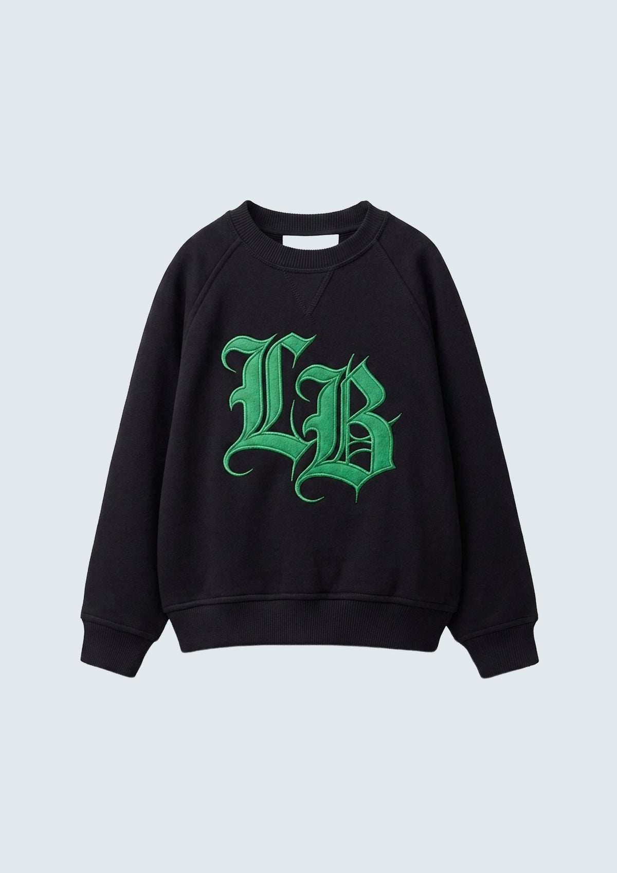 Sudadera LB Gótica negra